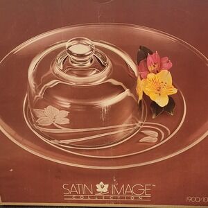 Anchor Hocking Satin Image Collection -2 PC‎ Cheese Set - Original Box